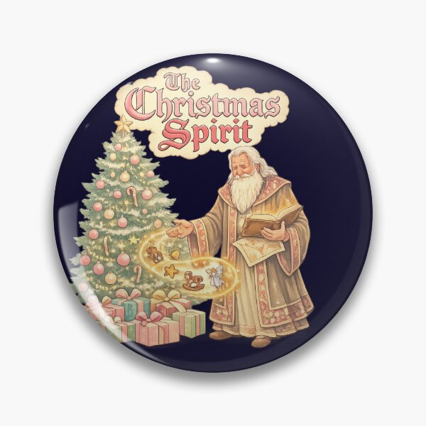 Item preview, The Christmas Spirit Vintage  Santa Magic Holiday Design designed and sold by Log77.