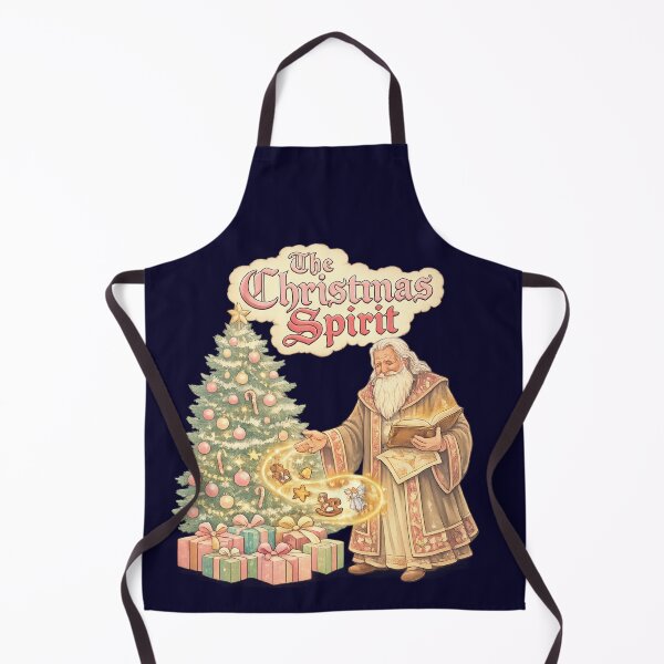 Item preview, The Christmas Spirit Vintage Santa Magic Holiday Design designed and sold by Log77.