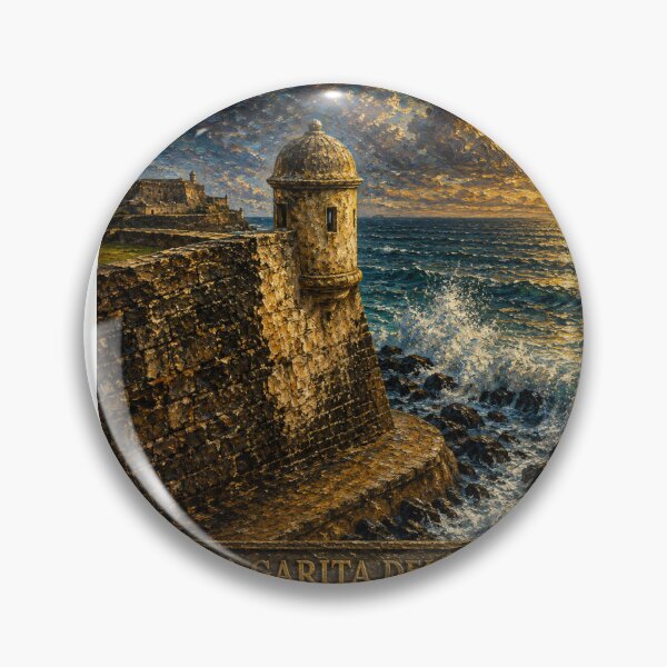 Item preview, La Garita del Diablo – Sunset Over Old San Juan designed and sold by ITSimagination.