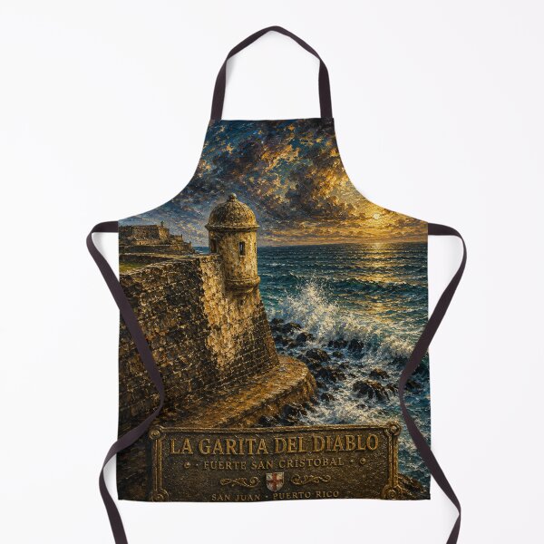 Item preview, La Garita del Diablo – Sunset Over Old San Juan designed and sold by ITSimagination.