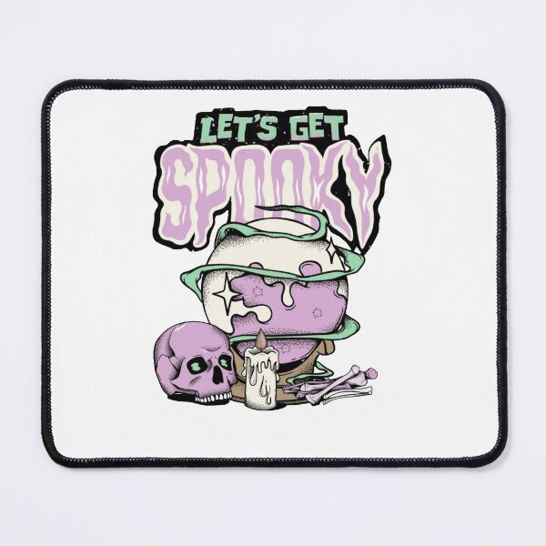 Item preview, Let's Get Spooky - Pastel Goth Crystal Ball & Skull designed and sold by DivsDivineArt.