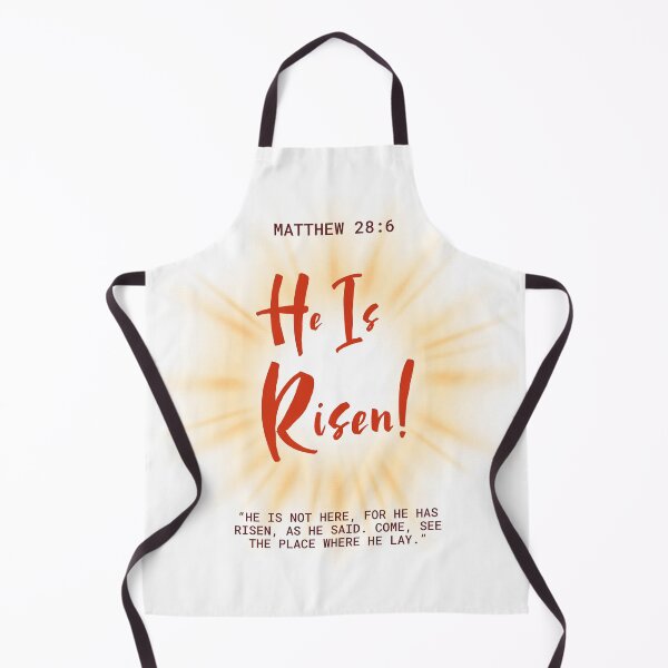 Item preview, He Is Risen Matthew 28:6 Christian Design designed and sold by TheLampClothing.