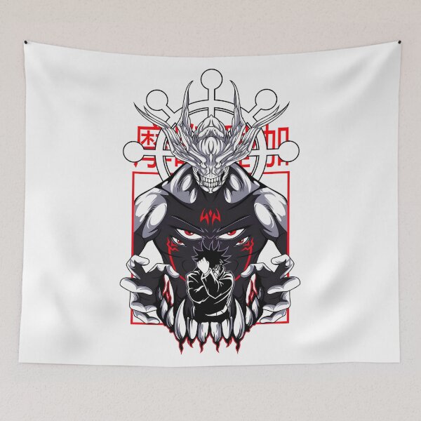 Item preview, great shikigami cursed monster mahoragas ^%^({[[kaisens]]))}}&%^$ designed and sold by mc-montgomery.