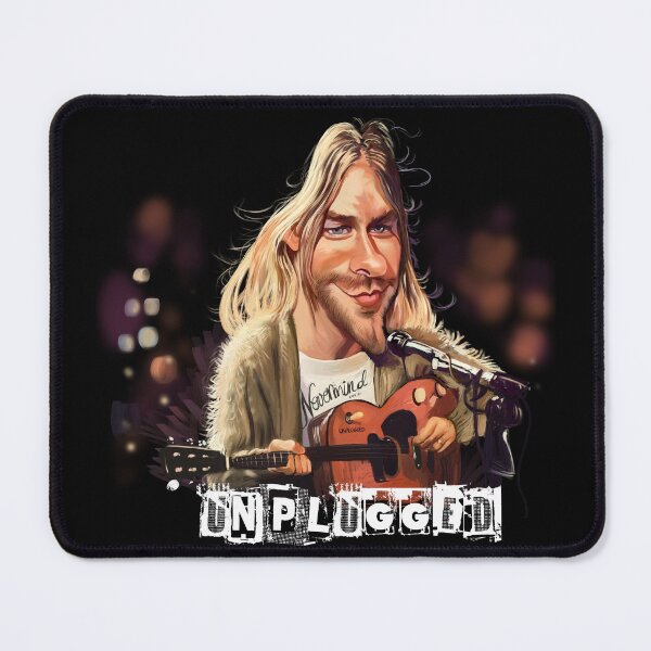 Item preview, kURT cOBAIN uNPLUGGED designed and sold by Caricaturas.