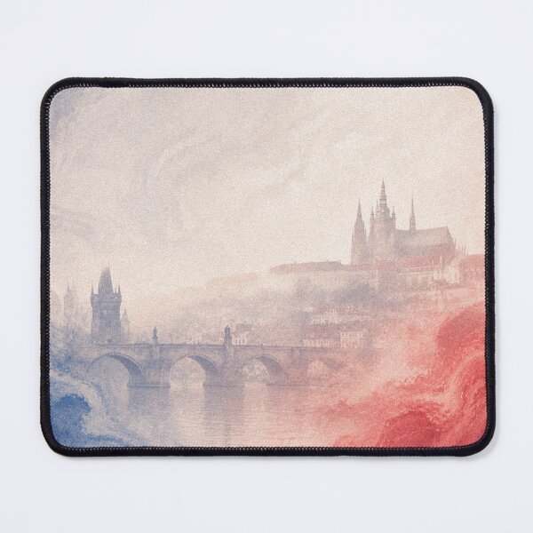 Item preview, Czech Republic Watercolor Travel Illustration designed and sold by AHOK-lab.