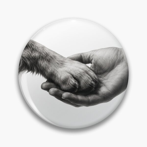 Item preview, Dog Paw Holding Hand Memorial Shirt – Dog Lover Gift for Pet Loss designed and sold by Safe Haven Pets.