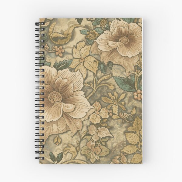 Item preview, Intricate Moss Green Damask Flowers Mystical Pattern designed and sold by GrinGalore.