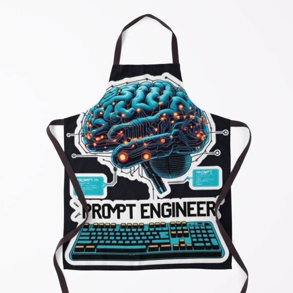 Item preview, Prompt Engineer AI Sticker for Artificial Intelligence Enthusiasts designed and sold by skillifyme.