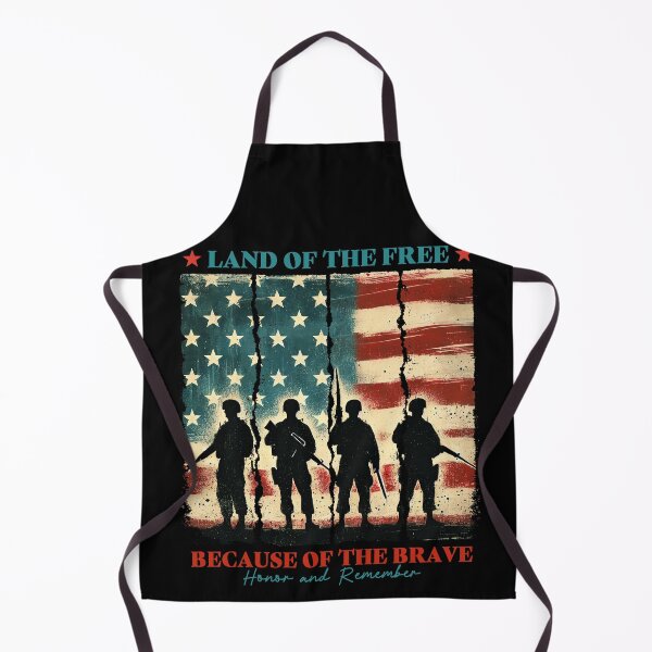 Item preview, Vintage Patriotic Veteran - Land Of The Free Because Of The Brave - Honor And Remember - 4th Of July designed and sold by legendaryskins.