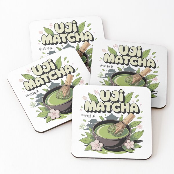 Item preview, Uji Matcha Japanese Tea Kawaii Sticker designed and sold by LukaRealm.