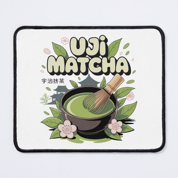 Item preview, Uji Matcha Japanese Tea Kawaii Sticker designed and sold by LukaRealm.