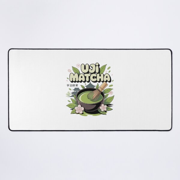 Item preview, Uji Matcha Japanese Tea Kawaii Sticker designed and sold by LukaRealm.