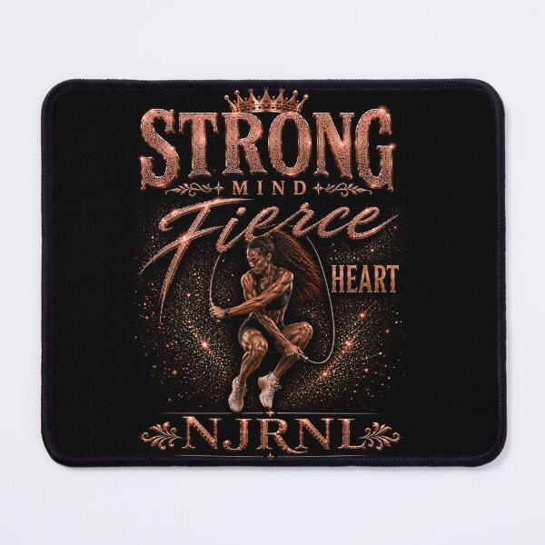 Item preview, Strong Mind Fierce Heart | Women's Jump Rope Shirt designed and sold by NJRNL Apparel .