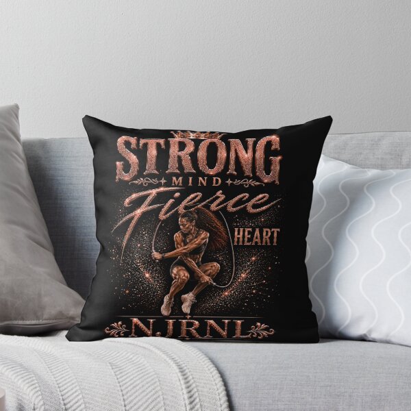 Item preview, Strong Mind Fierce Heart | Women's Jump Rope Shirt designed and sold by NJRNL Apparel .