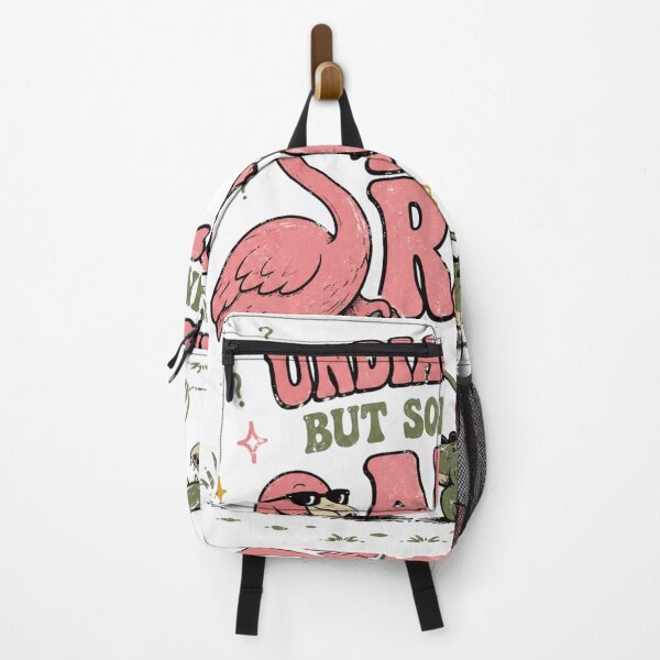 Item preview, Undiagnosed But Something Ain't Right Flamingo Walking Crocodile designed and sold by Region.