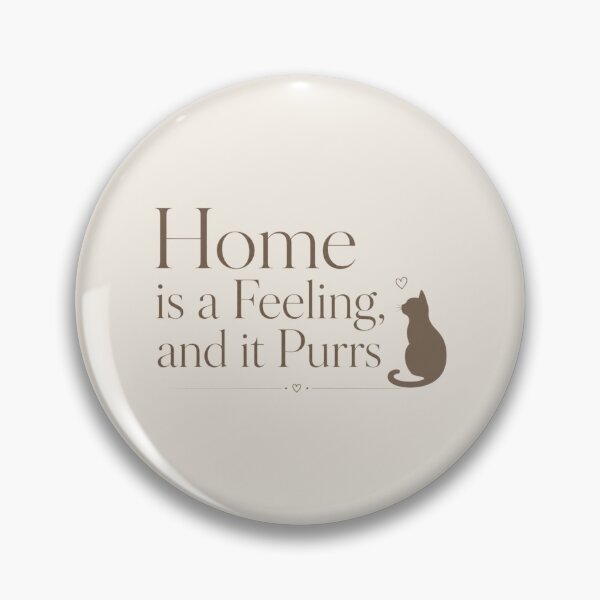 Item preview, Home Is a Feeling and It Purrs Shirt – Cozy Cat Lover designed and sold by Safe Haven Pets.
