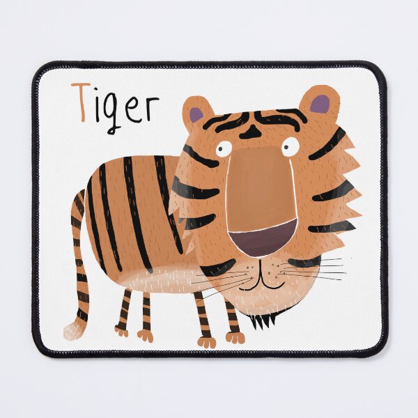 Item preview, T Is For Tiger Illustrated By Artist Carla Daly designed and sold by Carla Daly.