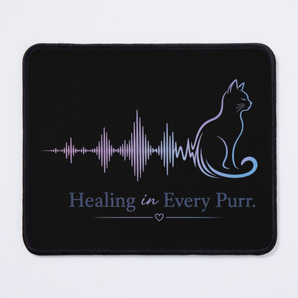 Item preview, Healing in Every Purr Shirt – Cat Therapy Mental Wellness Tee designed and sold by Safe Haven Pets.