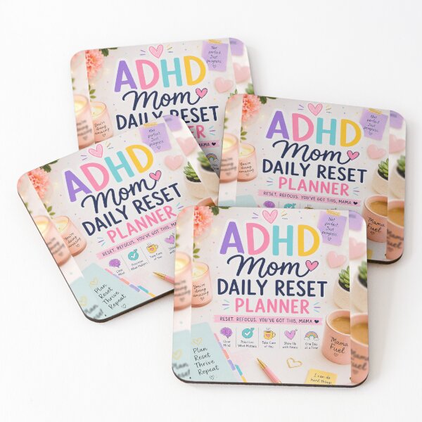 Item preview, ✨ ADHD Mom Daily Reset Motivational Products✨ designed and sold by XquizteProducts.