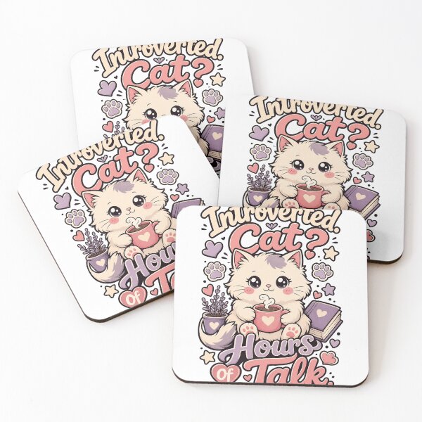 Item preview, Introvert Cat Lover Quiet Soul designed and sold by VisualArtsOasis.