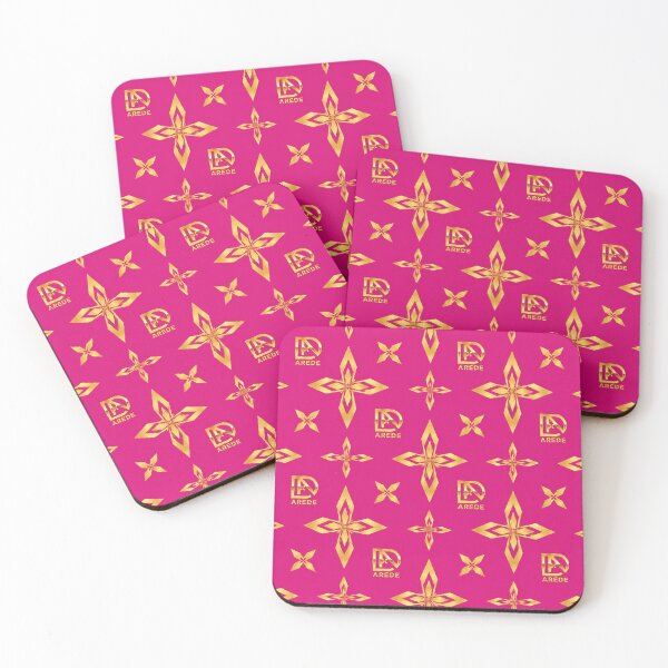 Aperçu de l'œuvre Arède Monogramme Fuchsia créée et vendue par laExpose.