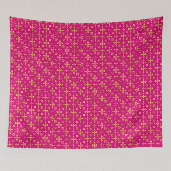 Aperçu de l'œuvre Arède Monogramme Fuchsia créée et vendue par laExpose.