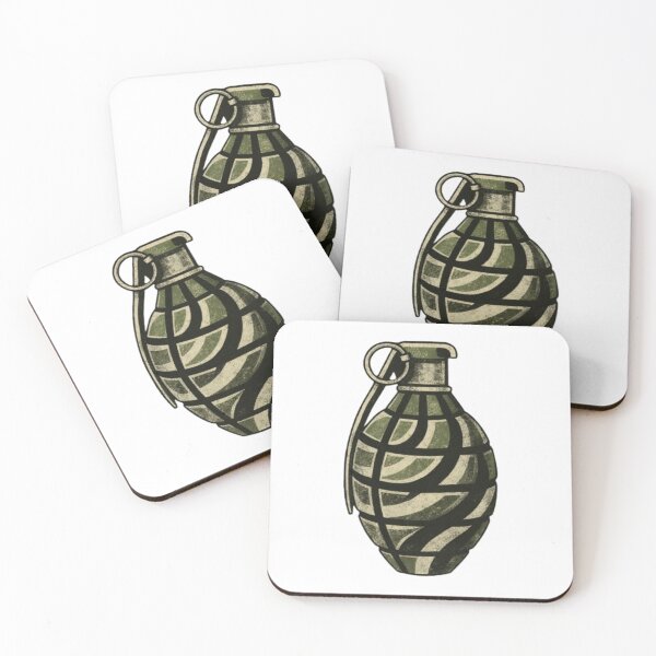Item preview, 1970s Retro Geometric Grenade Blast designed and sold by OnePercent992.