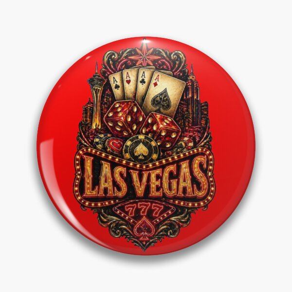 Item preview, Las Vegas Neon Casino Sign Vintage Gambling Graphic T-Shirt Design designed and sold by Wandering Threads.