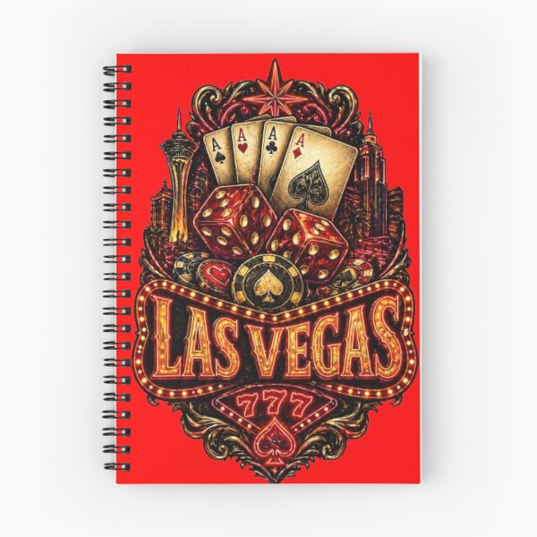 Item preview, Las Vegas Neon Casino Sign Vintage Gambling Graphic T-Shirt Design designed and sold by Wandering Threads.