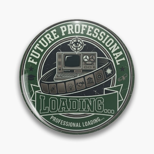 Item preview, Future Professional Loading Student Motivation Shirt designed and sold by Amr Darwish Graphic designer.