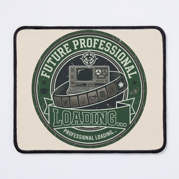 Item preview, Future Professional Loading Student Motivation Shirt designed and sold by Amr Darwish Graphic designer.