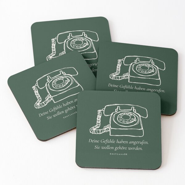 Item preview, Retro telephone sketch linen · Your feelings have called designed and sold by EmotionsOK.