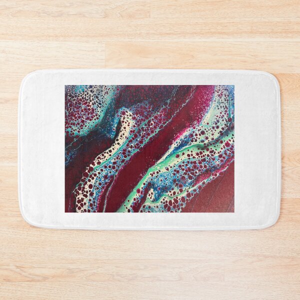 Item preview, Great Magenta Wave Acrylic Abstract Painting  designed and sold by LoveView Designs.