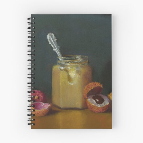 Item preview, Still life of lychees and jam designed and sold by DorotheaPastel.