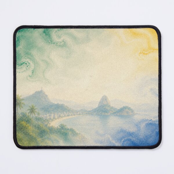Item preview, Brazil Watercolor Travel Illustration designed and sold by AHOK-lab.