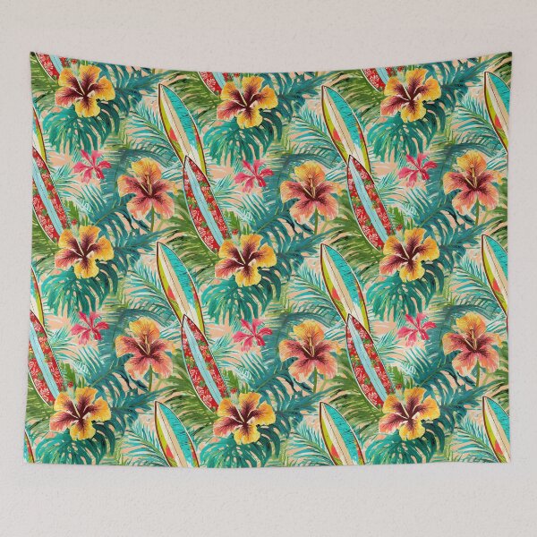 Item preview, Mid Century Hawaiian Shirt Print designed and sold by Lee Hiller Designs.