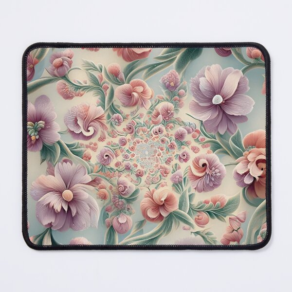 Item preview, Pastel Floral Seamless Pattern – Elegant Pink & Lavender Botanical Vintage Aesthetic Design designed and sold by FeelFreeStore.
