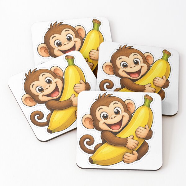 Item preview, Banana Monkey designed and sold by Wild Horizon Studio.