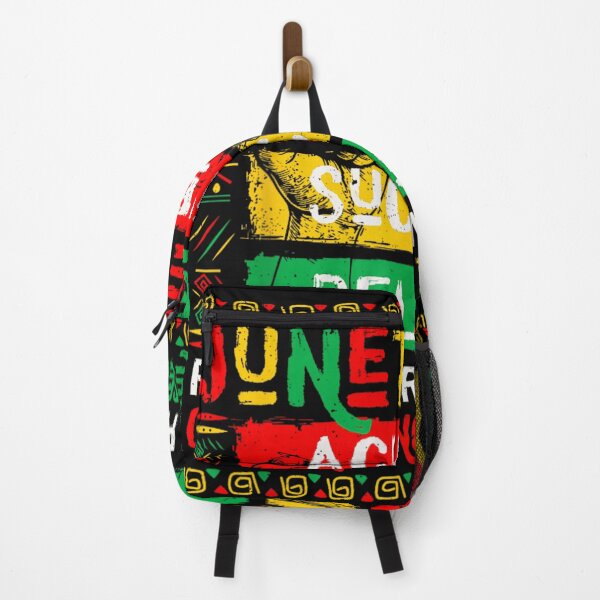 Item preview, Juneteenth Achieve Succeed Believe Pan African Colors Black Empowerment History Art designed and sold by NgumohaLanke.