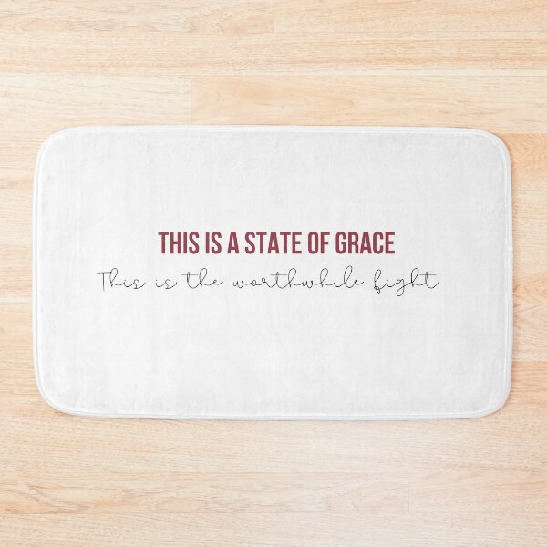 Item preview, This Is a State of Grace, This is the Worthwhile Fight  -  RED Album  lyrics designed and sold by bombalurina.