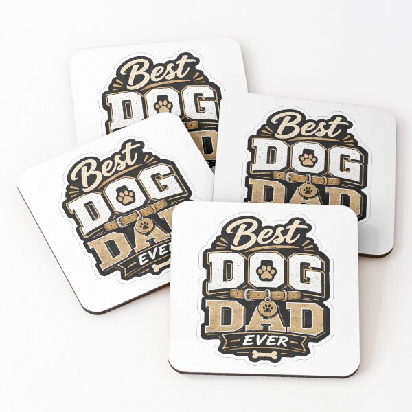 Item preview, Best Dog Dad Ever Varsity designed and sold by MoonStitch.