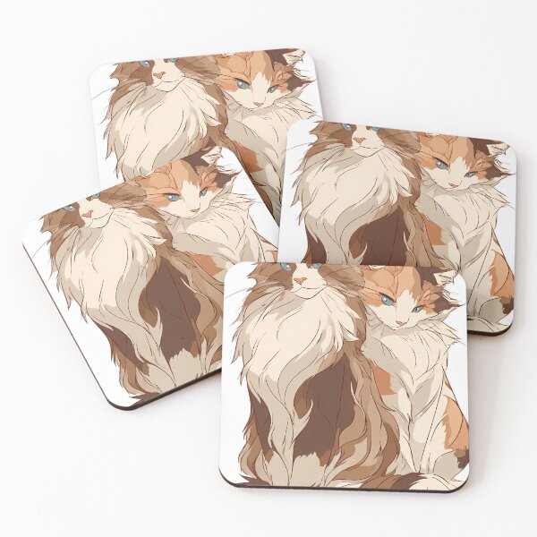 Item preview, Maine Coon Calico Romance designed and sold by pumsquare.