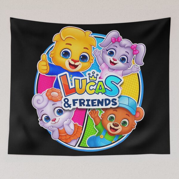 Item preview, Lucas And Friends Cartoon Cute Animals Kids Education Playful Character Group designed and sold by NgumohaLanke.