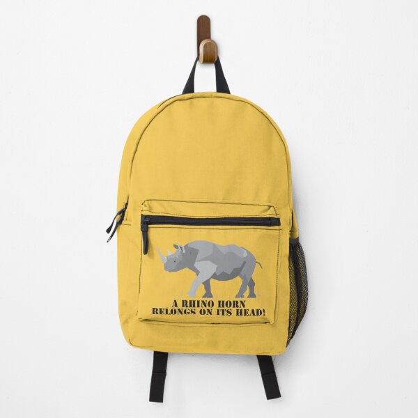 Item preview, A Rhino Horn Belongs on its Head Wildlife Conservation designed and sold by CreativeBridge.