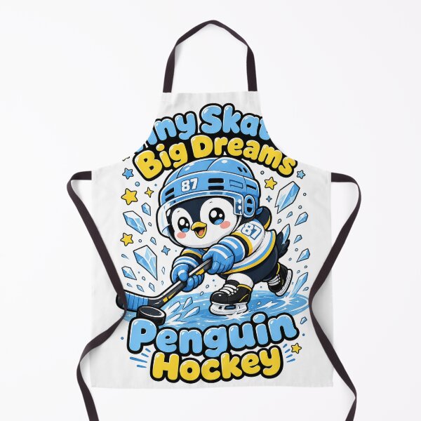 Item preview, Penguin Ice Hockey Emblem Youth League Shield designed and sold by VisualArtsOasis.