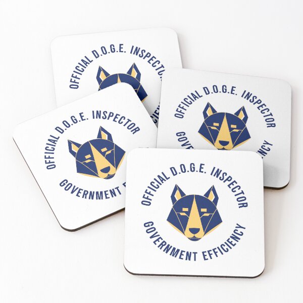 Item preview, Official DOGE Inspector Badge Department of Government Efficiency designed and sold by RedWave Patriot Studio.