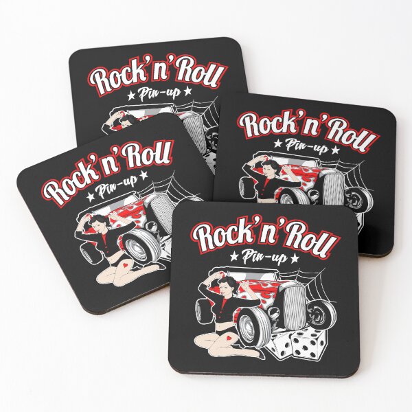 Item preview, Rockabilly Pin Up Girl 50s Sock Hop Party Rock and Roll Hot Rod designed and sold by MemphisCenter.