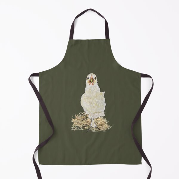 Item preview, Cute White Chicken, Landrace Breed, Farm Animal designed and sold by JoyfulWhimsy.