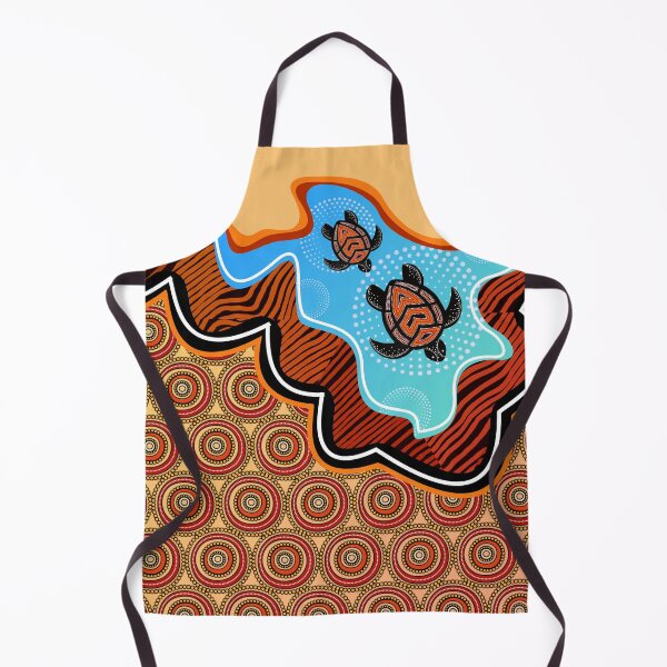 Item preview, Dot Painting Turtle Orange Color Rarrk designed and sold by AboriginalartVI.