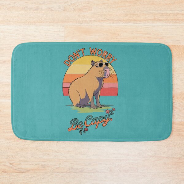 Item preview, Don't worry, Be Capy designed and sold by Pixel-Lair.